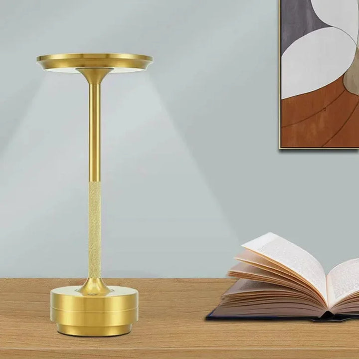 LuminLight Wireless Rechargeable LED Table Lamp