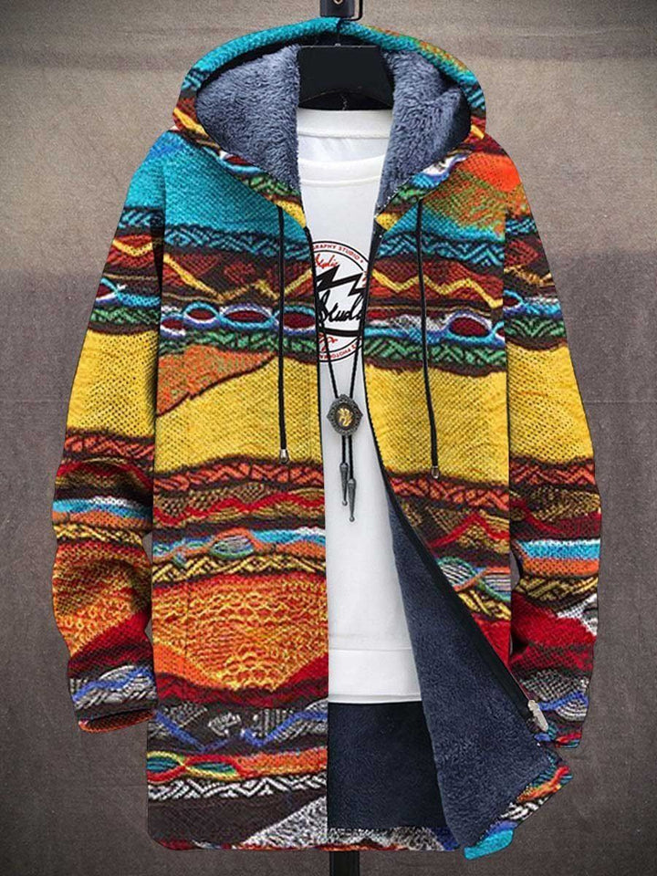 Milan – Retro Colorblock Vest for Men