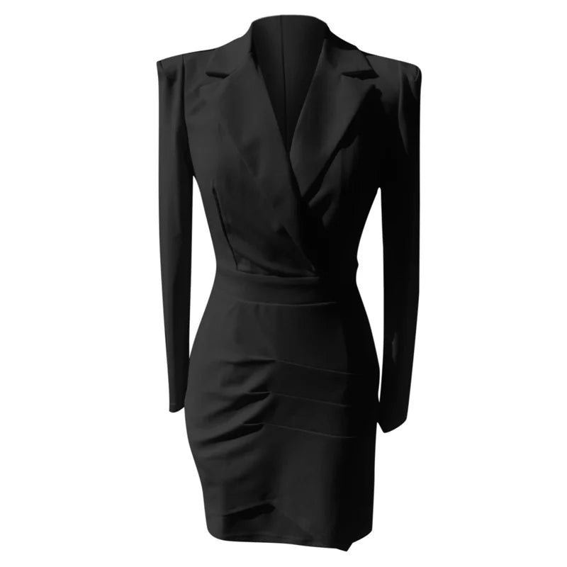 Scarlet Elegance Dress