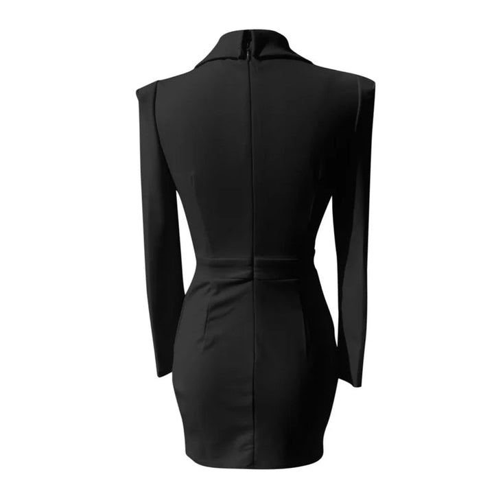 Scarlet Elegance Dress
