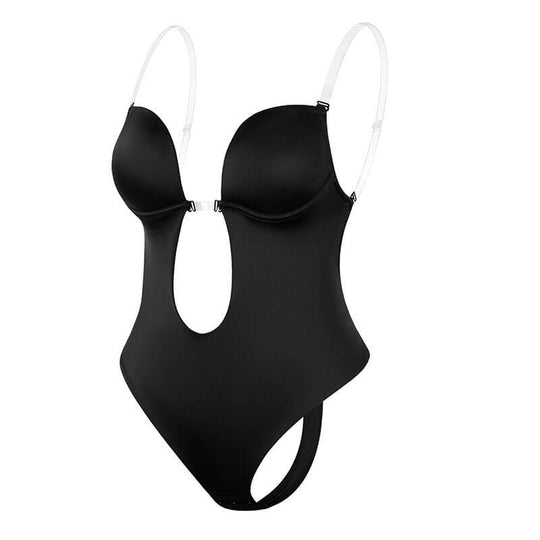 Lizy – Deep V Backless Body Shaper for Seamless Elegance