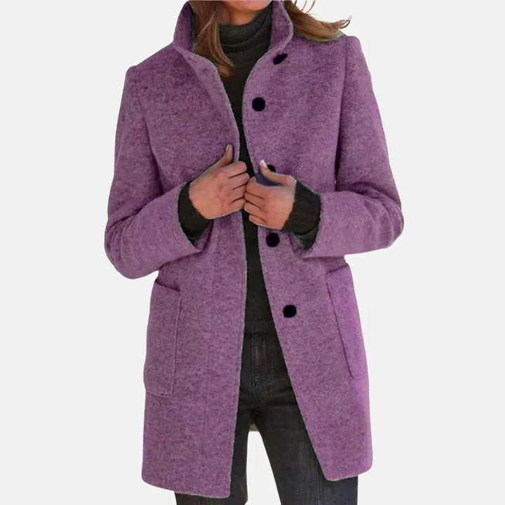 Vintage Tweed Coat with Sophisticated Charm