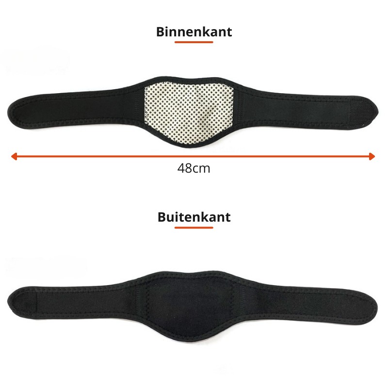 Self-Heating Magnetic Neck Brace