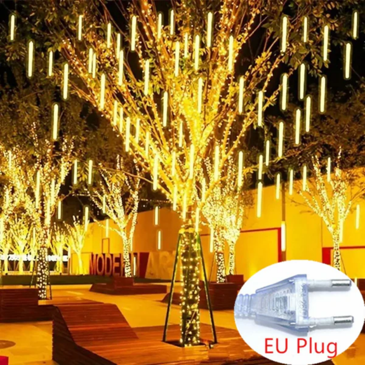 LED Meteor Shower Rain Lights