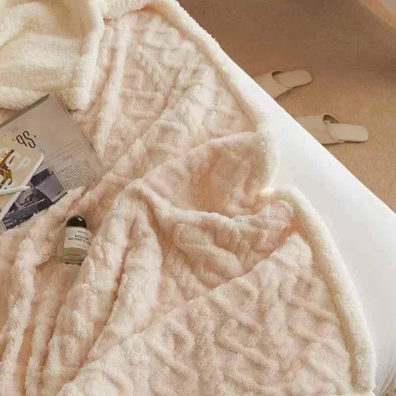 Winter Lambswool Blanket Ultimate Warmth and Comfort for Colder Days