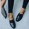 Noir Luxe Penny Loafers