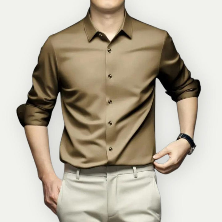 Ami – Wrinkle-Free Non-Iron Shirt for Effortless Elegance