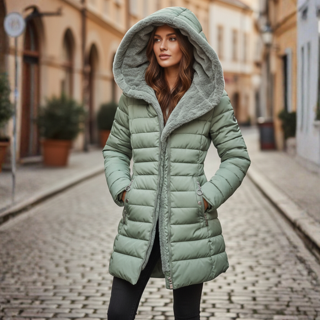 Women’s Hooded Winter Down Jacket