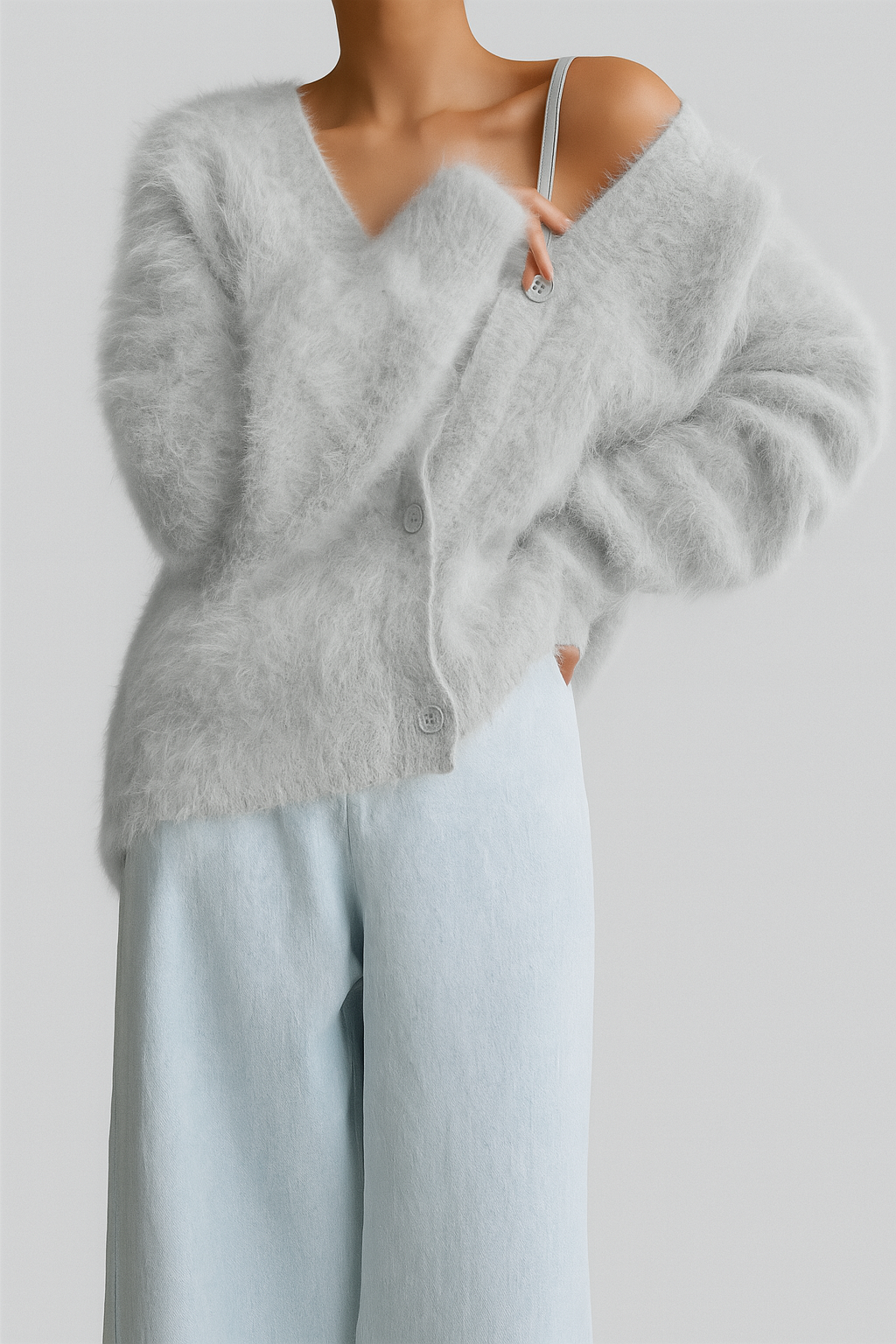 Women’s Luxe fine wool Cardigan