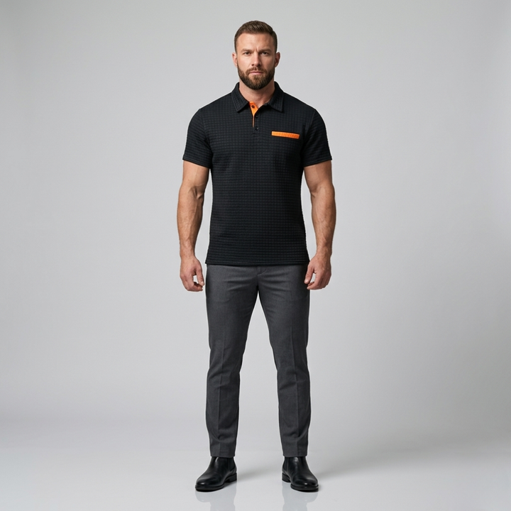 Slim-Fit Men's Polo Shirt Comfortable & Stylish