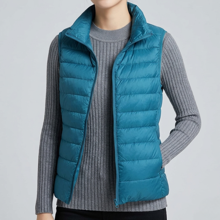 Women's Ultra Light Down Vest Warm & Lightweight