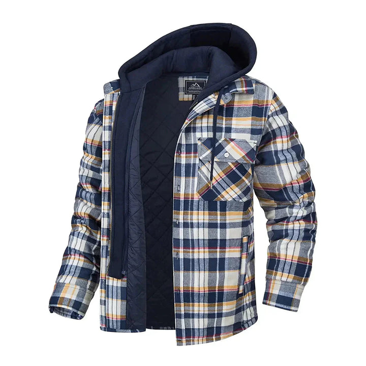 Enzo – Checkered Jacket for Men with Timeless Elegance