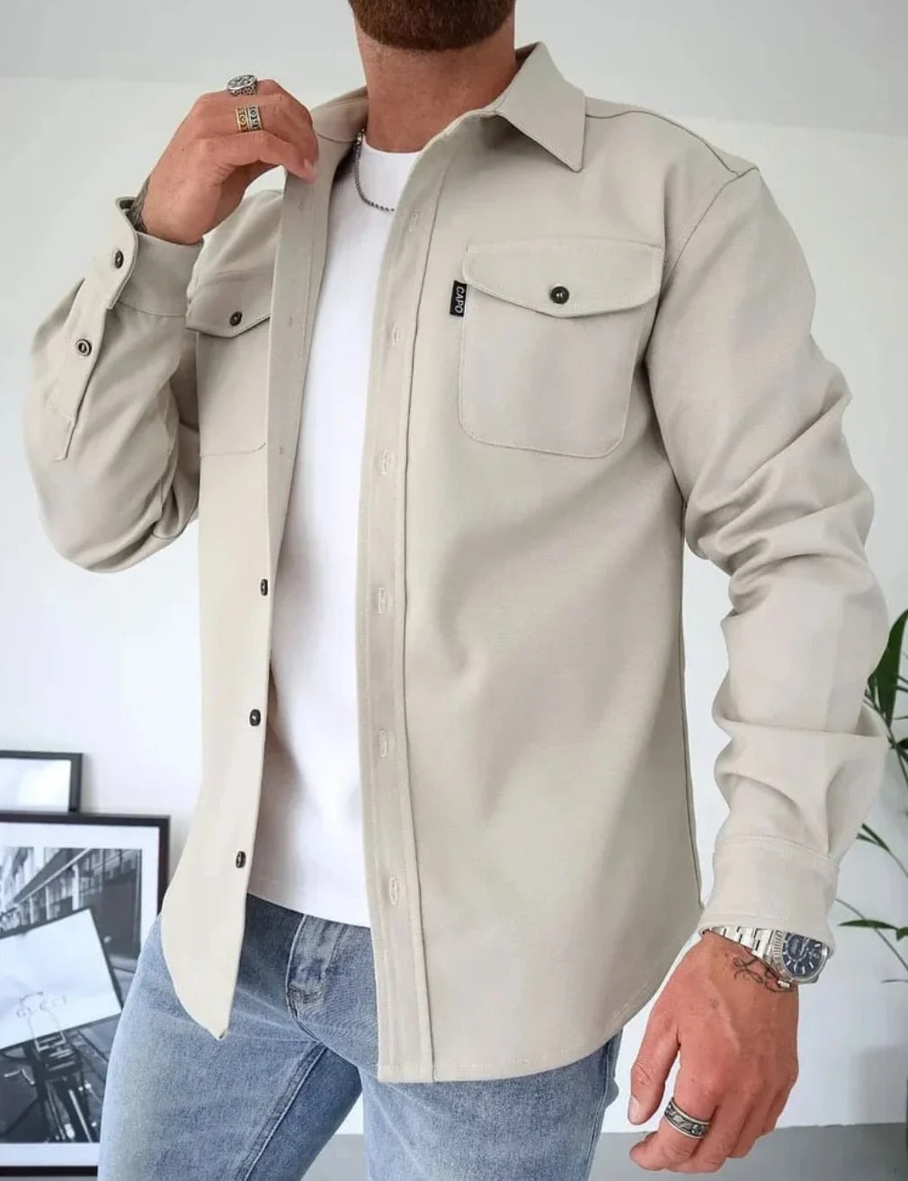 Button-Up Shirt Jacket – Versatile Style for Every Occasion