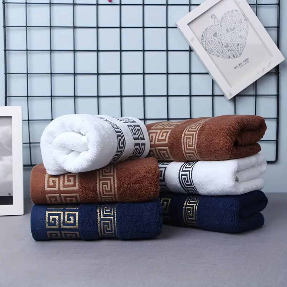 Casa Luxe Athena Cotton Towel Set (2-Piece)
