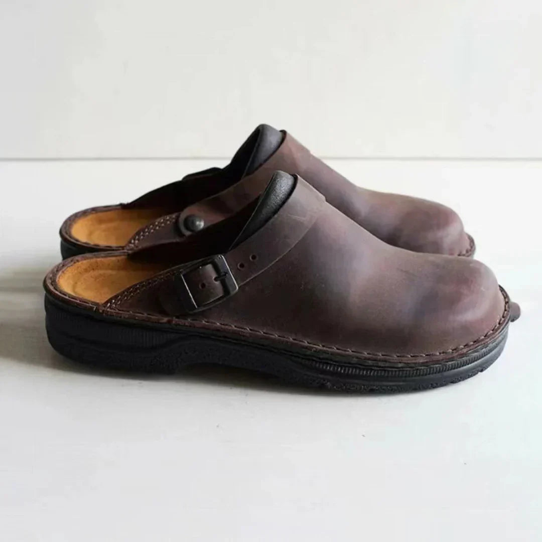 Leather Slippers