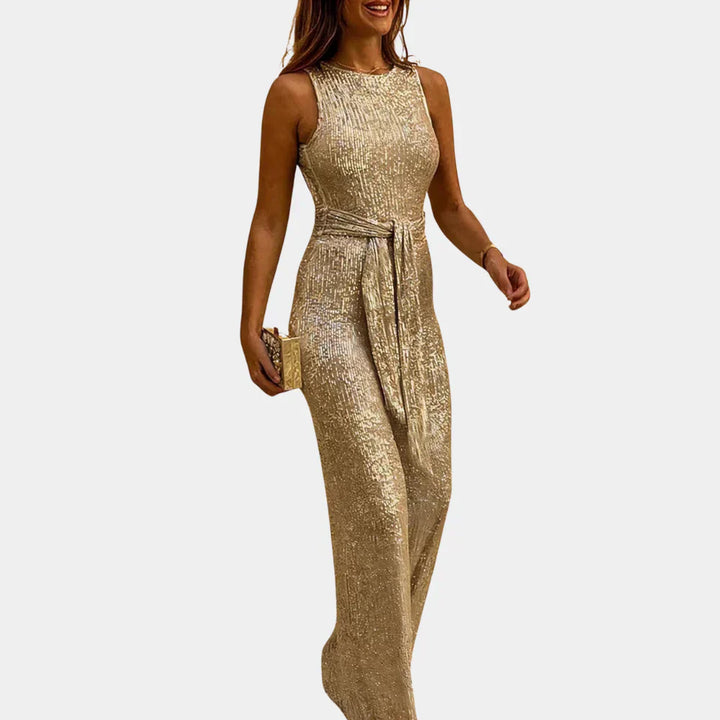 Womens Glitter Jumpsuit