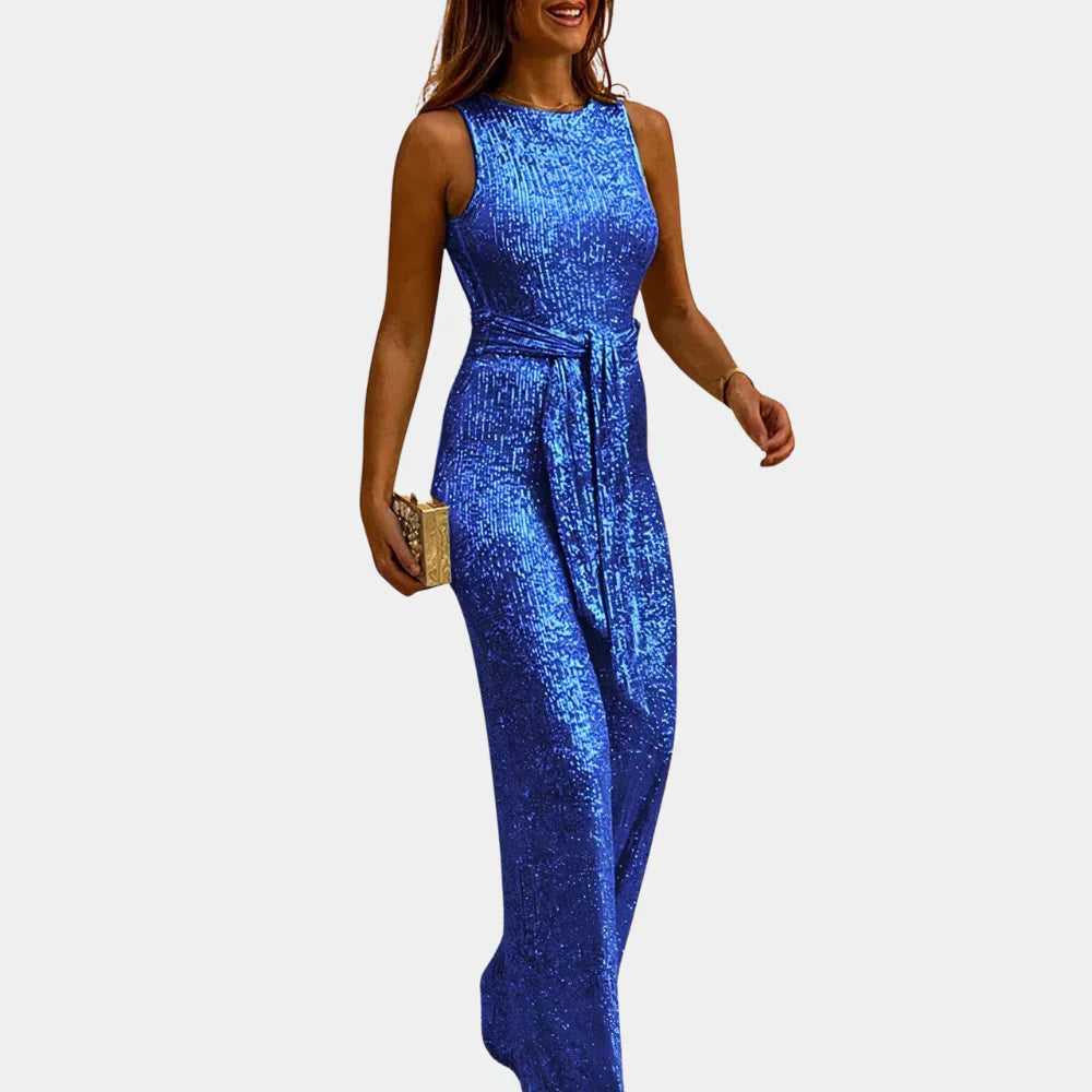Womens Glitter Jumpsuit