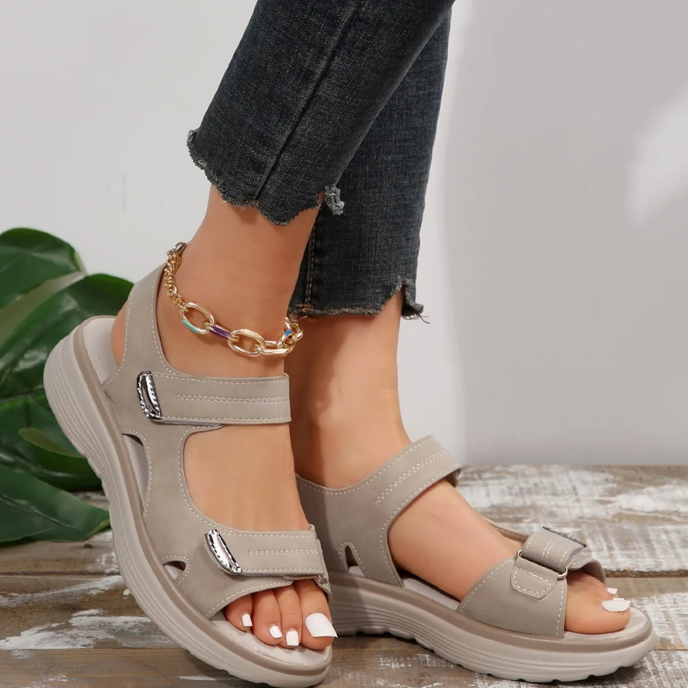 Women's Orthopedic Sandals – Adjustable Fit, Anatomical Support, Elegant Design