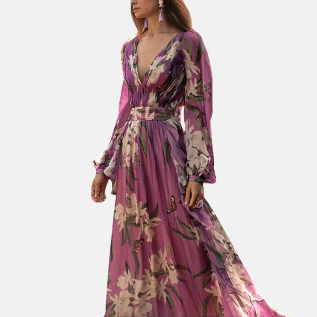 Summer Flounce Dress with Elegant and Trendy Design