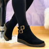 Chic Women’s Buckled Booties
