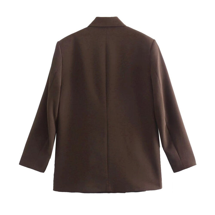 Elegante Double-Breasted Blazer voor Dames