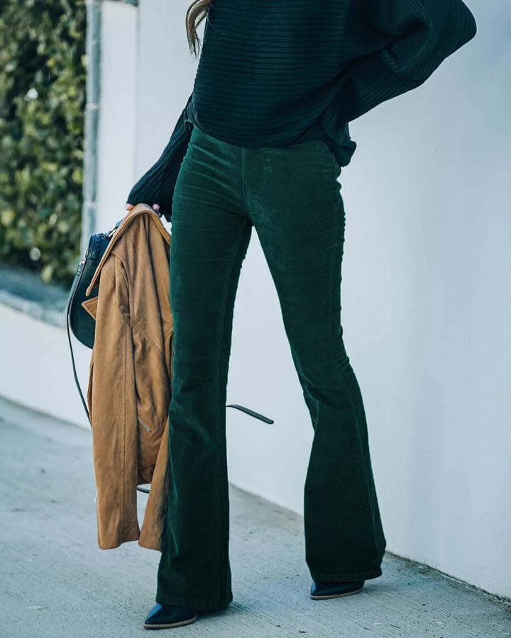 High-Waisted Chic Cargo Pants for Women