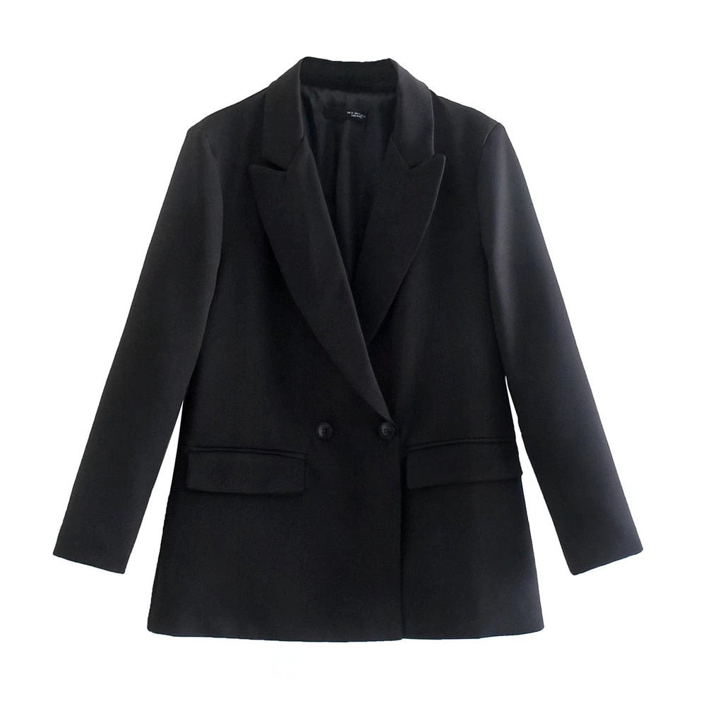 Elegante Double-Breasted Blazer voor Dames