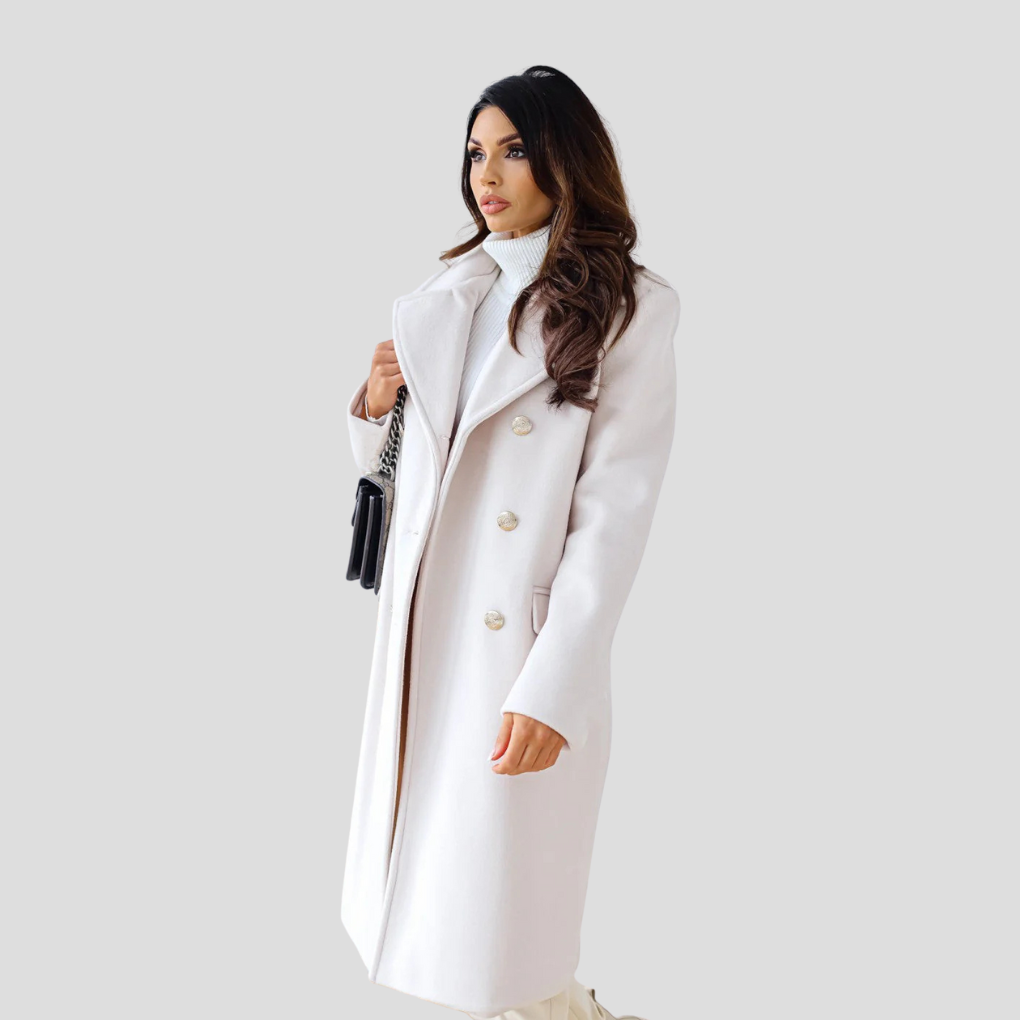 Women’s Double-Breasted Coat