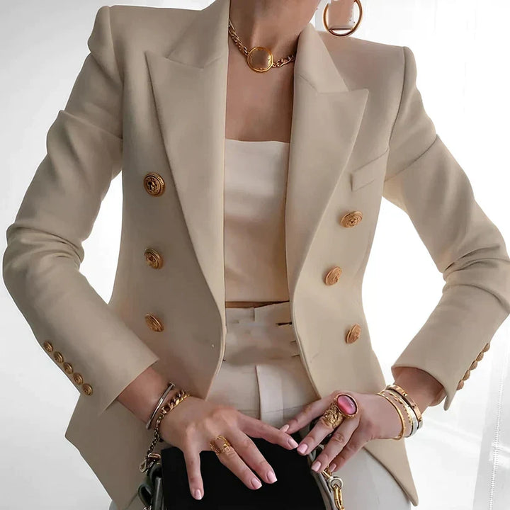 Old School-Inspired Women’s Blazer Classic Tailoring with a Contemporary Twist