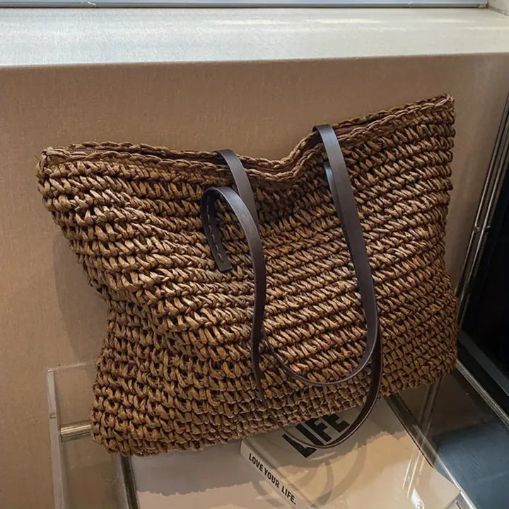 Women’s Woven Tote Bag – Stylish Carry-All for Daily Use