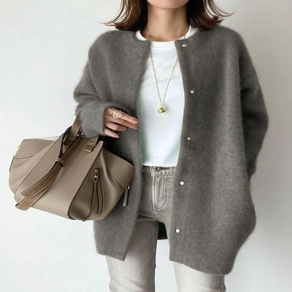 Verena Knit Cardigan – Versatile Style for Layered Looks