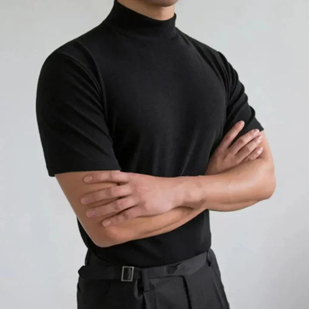 Men's High-Collar T-Shirt