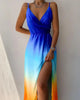Summer Maxi Dress with Tropical Print for Effortless Vacation Vibes