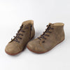 Lace-Up Casual Ankle Boots for Women