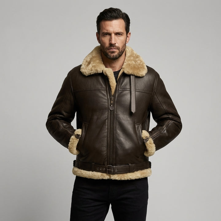 Men’s Shearling-Style Jacket