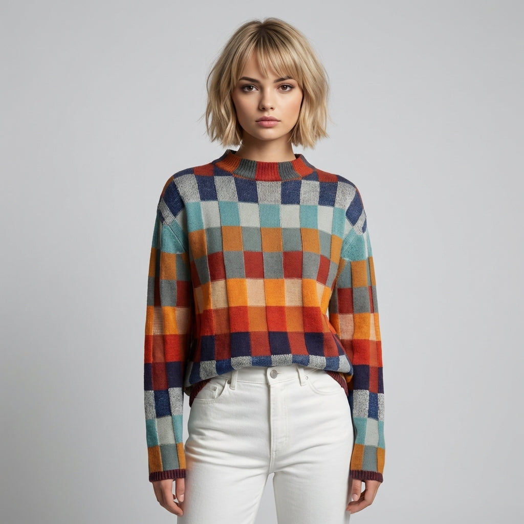 Women’s High-Neck Sweater