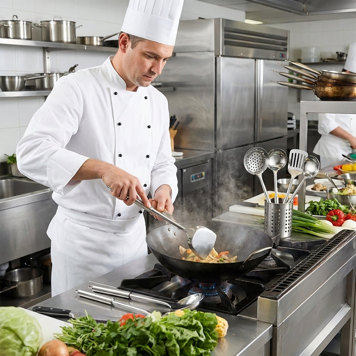 Kitchen Tool Set of Stainless Steel Utensils