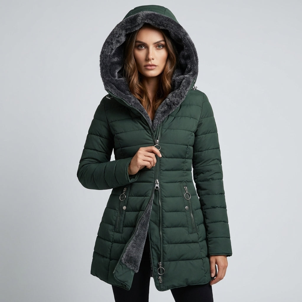 Women’s Hooded Winter Down Jacket