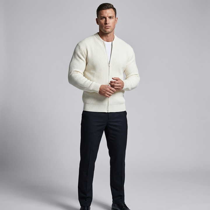 Warm and Stylish Knitted Men's Cardigan