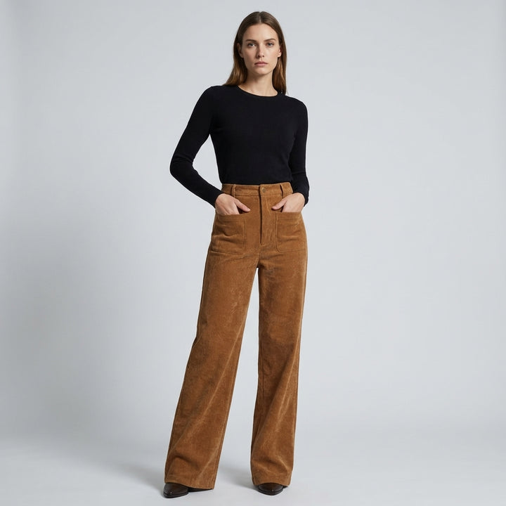 Timeless Corduroy Trousers for Women