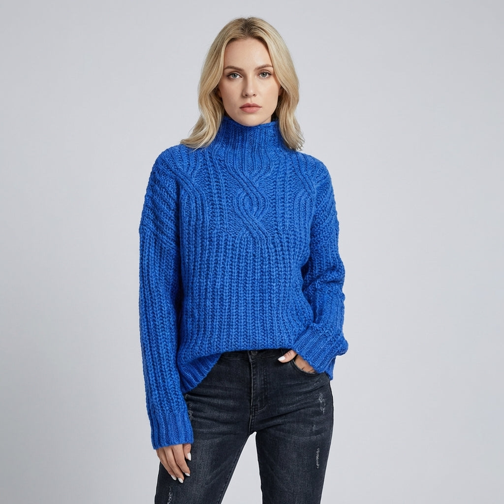 Knitted Women's Sweater: Comfort Meets Style