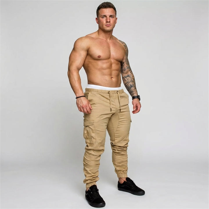 Rugged Multi-Pocket Cargo Joggers for Men