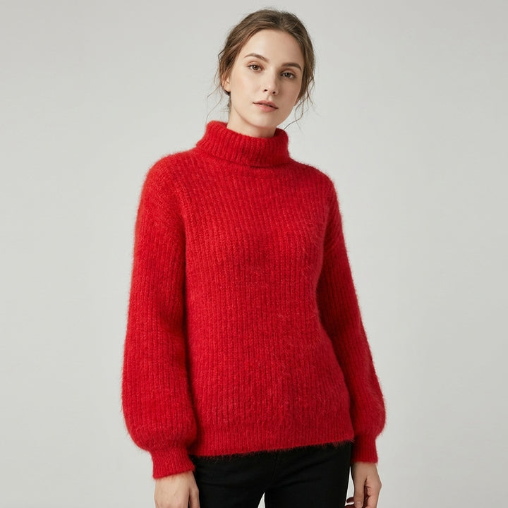 Mohair Turtleneck Sweater