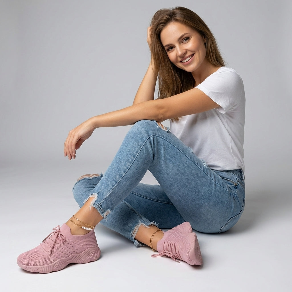 Lightweight Mesh Sneakers for Women