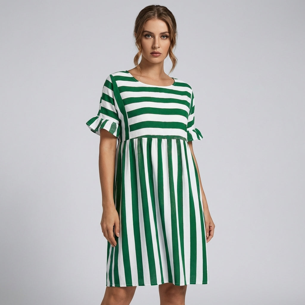 Elegant Maxi Dress with Long Sleeves