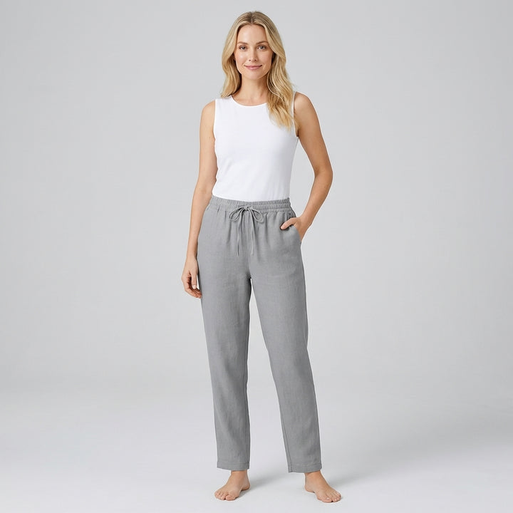 Linen-Blend Trousers Effortless Elegance for Every Occasion
