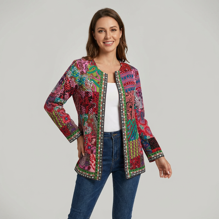 Retro-Inspired Knitted Cardigan – Timeless Elegance for Women