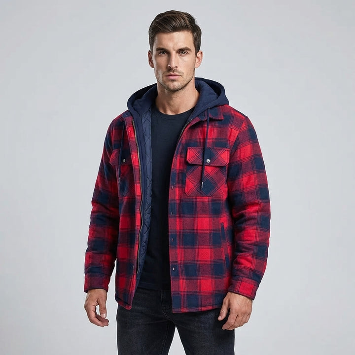 Enzo – Checkered Jacket for Men with Timeless Elegance