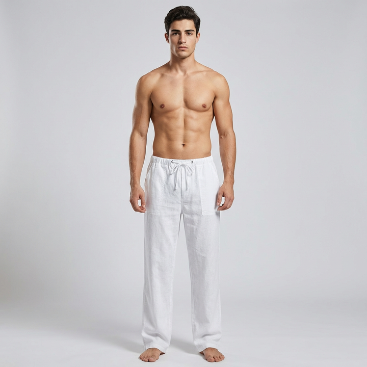 Lino – Breathable Linen Men's Pants with Oversized Fit
