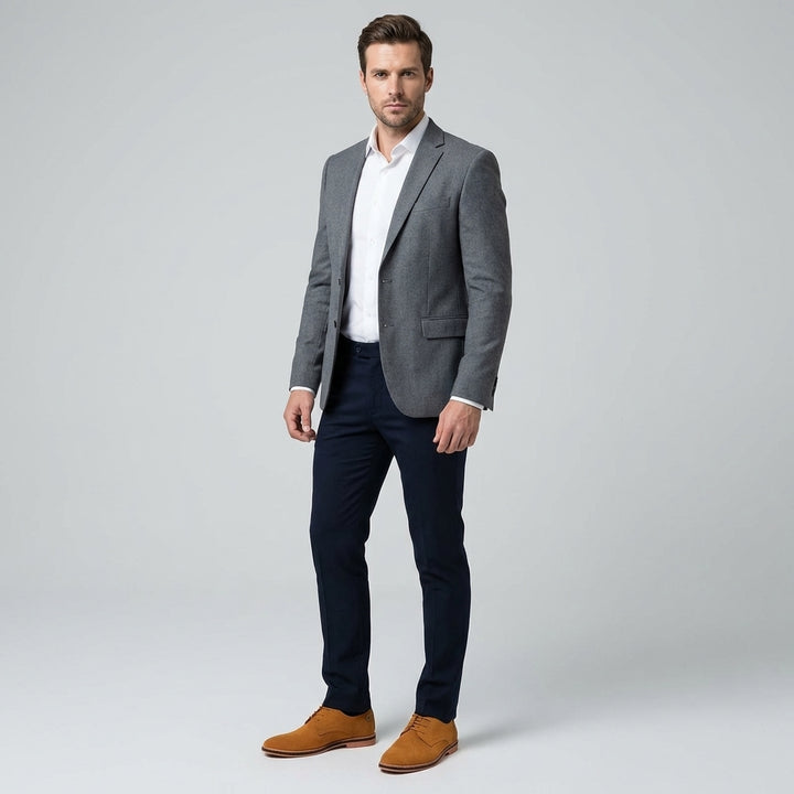 ClassicStep Suede Leather Oxford Shoes Refined Craftsmanship for the Modern Gentleman